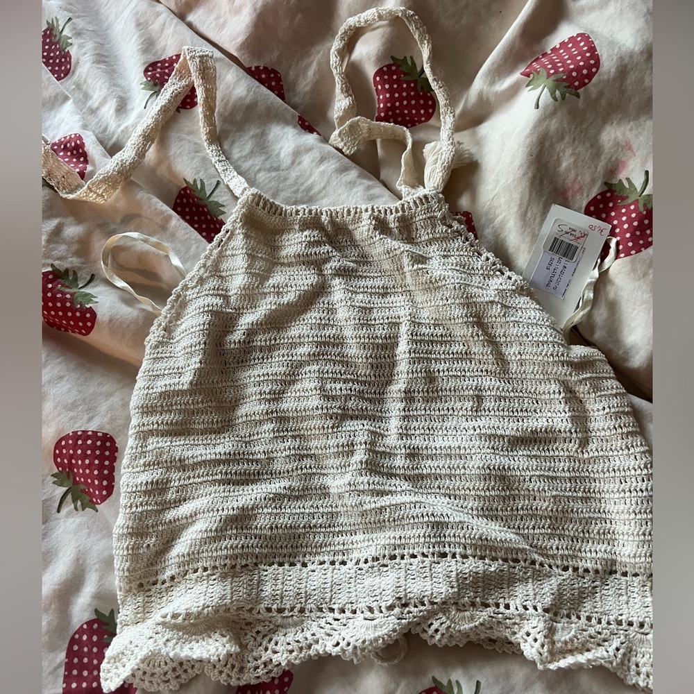 crochet halter top